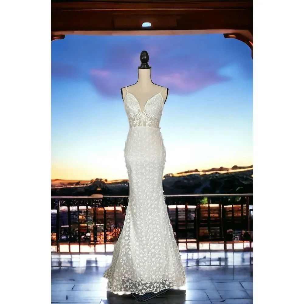 Boho Lace Wedding Dress